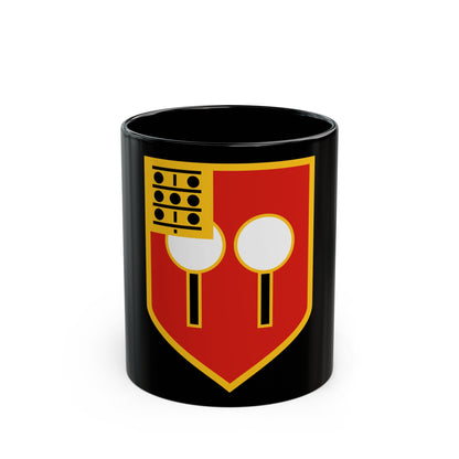 9th Field Artillery Regiment (U.S. Army) Black Coffee Mug-11oz-The Sticker Space