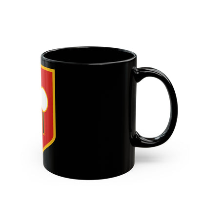 9th Field Artillery Regiment (U.S. Army) Black Coffee Mug-The Sticker Space