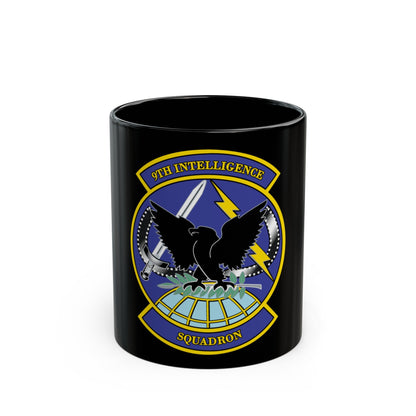 9th Intelligence Sq (U.S. Air Force) Black Coffee Mug-11oz-The Sticker Space