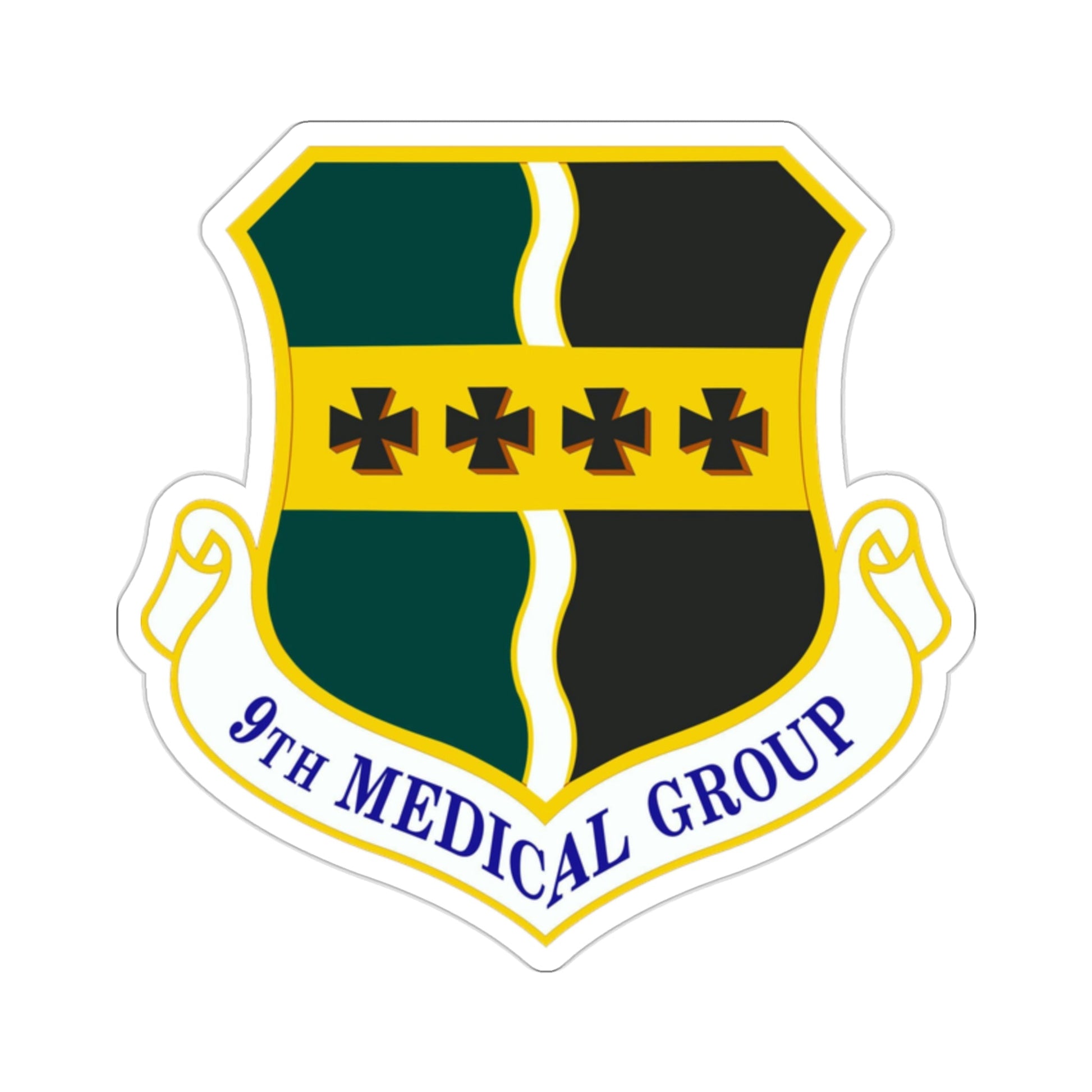 9th Medical Group (U.S. Air Force) STICKER Vinyl Die-Cut Decal-2 Inch-The Sticker Space