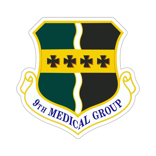 9th Medical Group (U.S. Air Force) STICKER Vinyl Die-Cut Decal-6 Inch-The Sticker Space