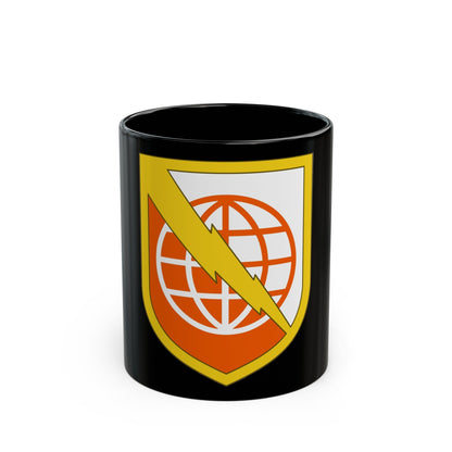 9th Signal Command (U.S. Army) Black Coffee Mug-11oz-The Sticker Space