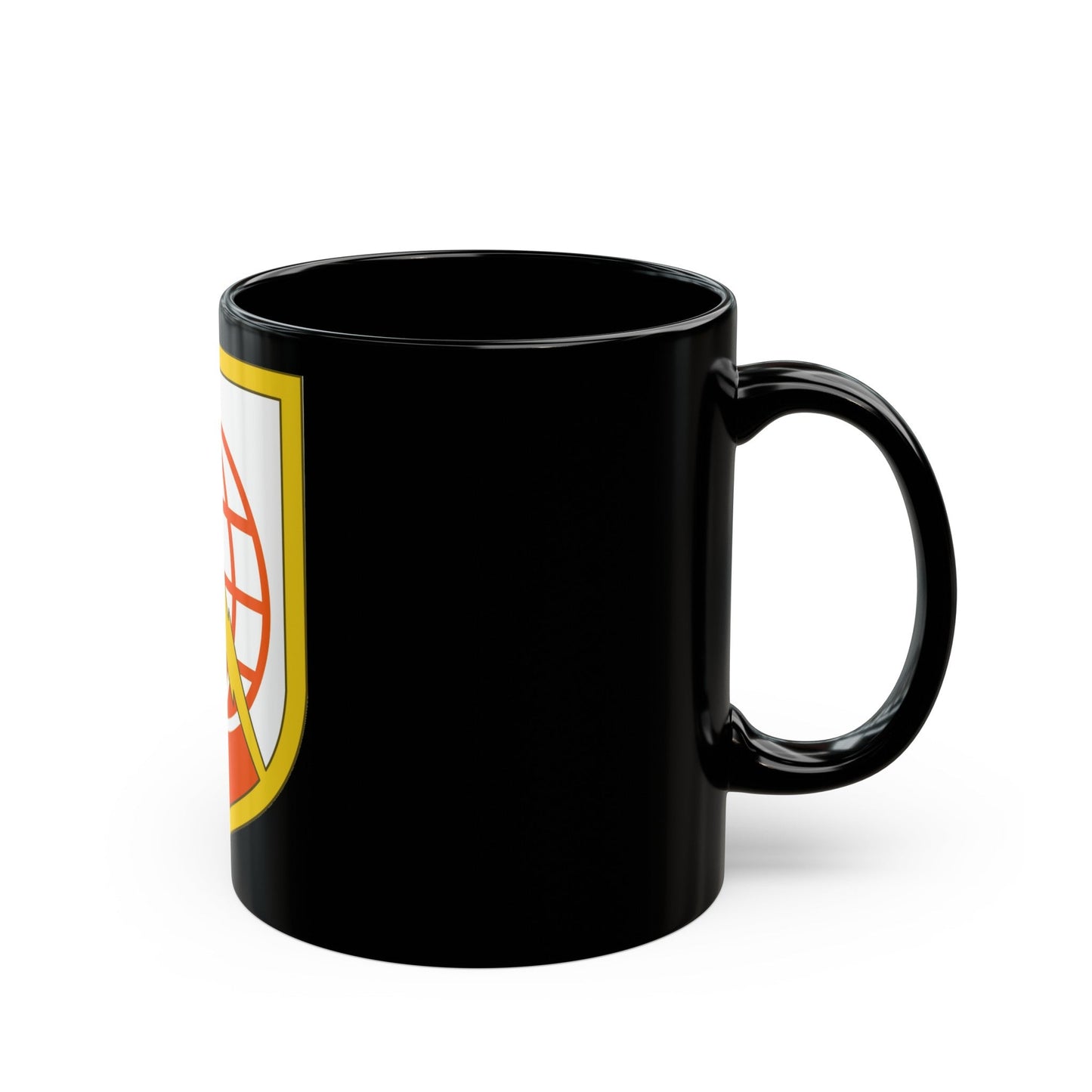 9th Signal Command (U.S. Army) Black Coffee Mug-The Sticker Space