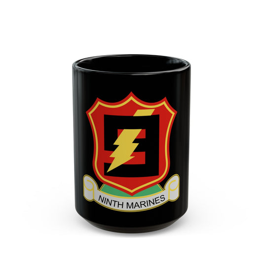 9THMARINES (USMC) Black Coffee Mug