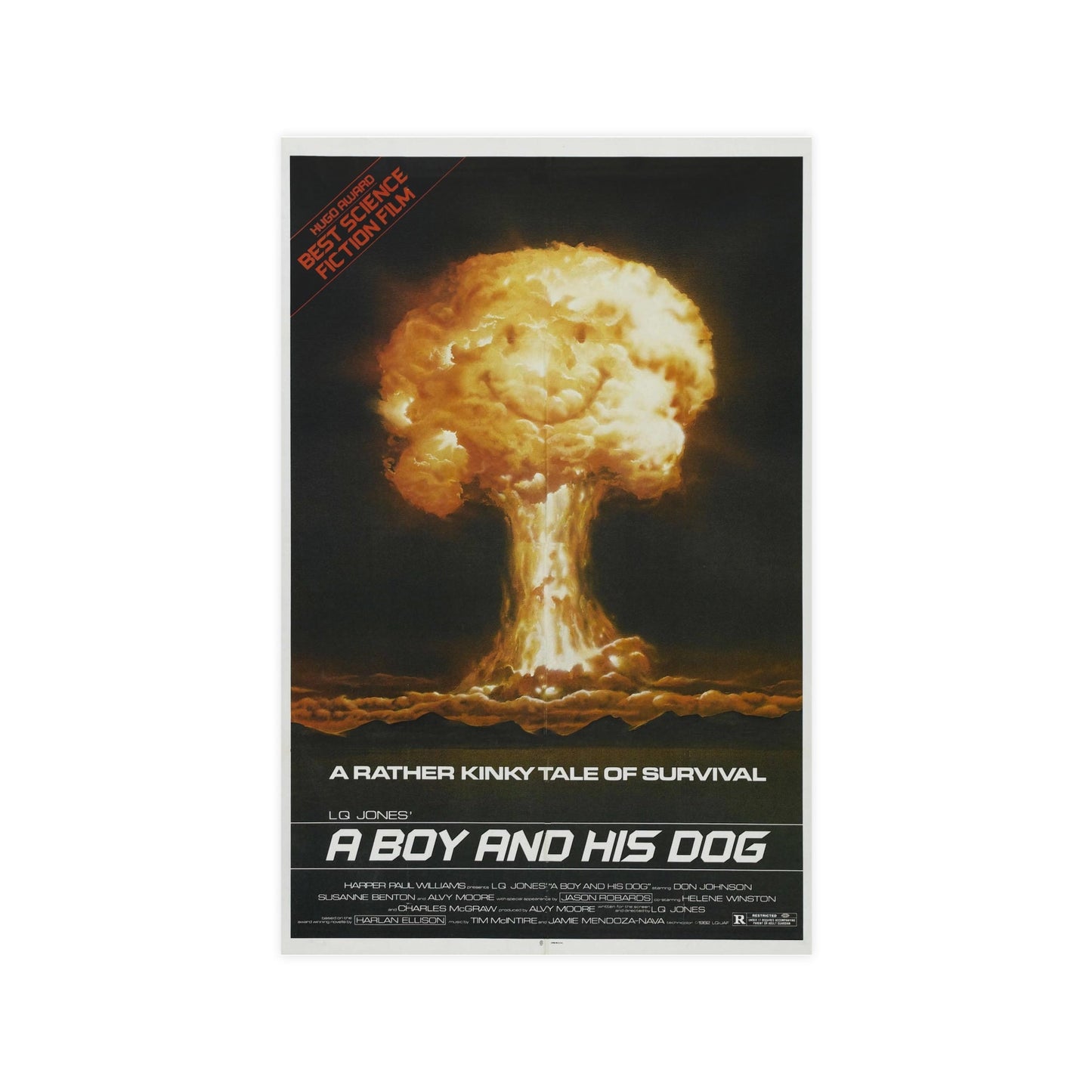 A BOY AND HIS DOG 1975 - Paper Movie Poster-11″ x 17″ (Vertical)-The Sticker Space