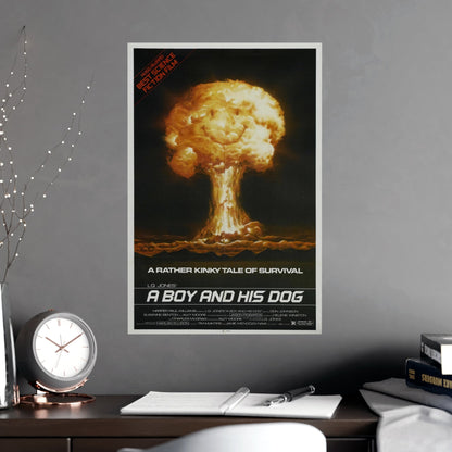 A BOY AND HIS DOG 1975 - Paper Movie Poster-The Sticker Space