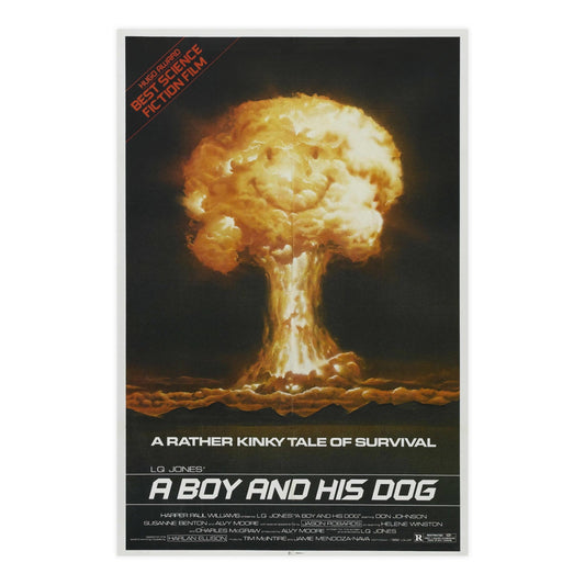 A BOY AND HIS DOG 1975 - Paper Movie Poster-24″ x 36″ (Vertical)-The Sticker Space