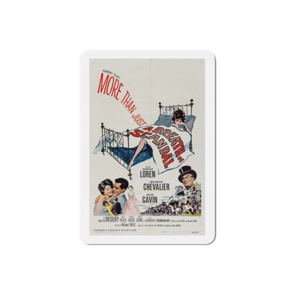 A Breath of Scandal 1960 Movie Poster Die-Cut Magnet-2 Inch-The Sticker Space