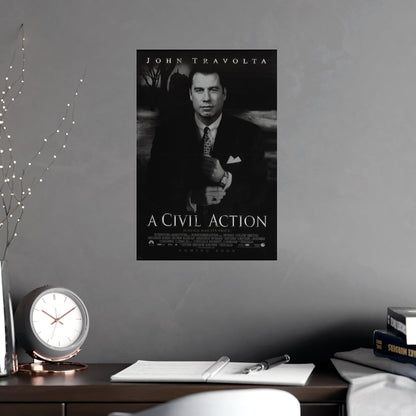 A Civil Action 1998 - Matte Paper Movie Poster-The Sticker Space