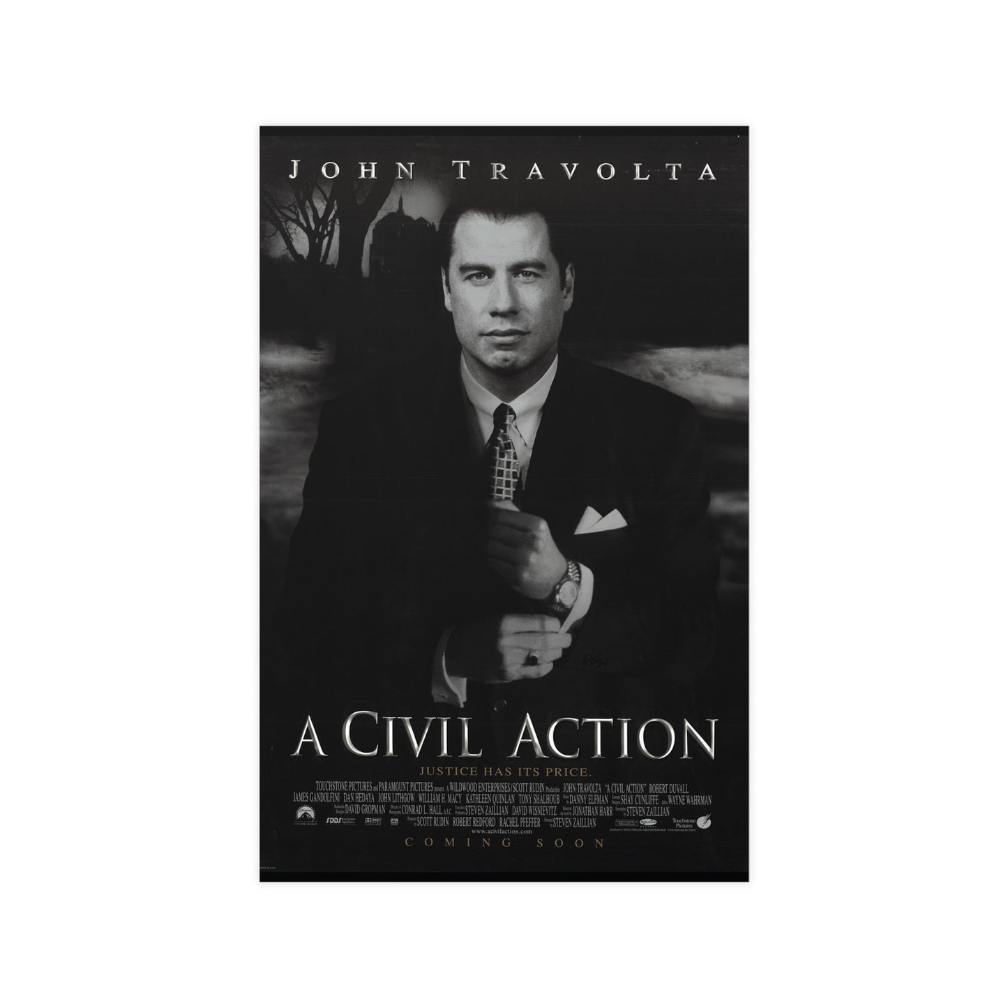 A Civil Action 1998 - Matte Paper Movie Poster-11″ x 17″ (Vertical)-The Sticker Space