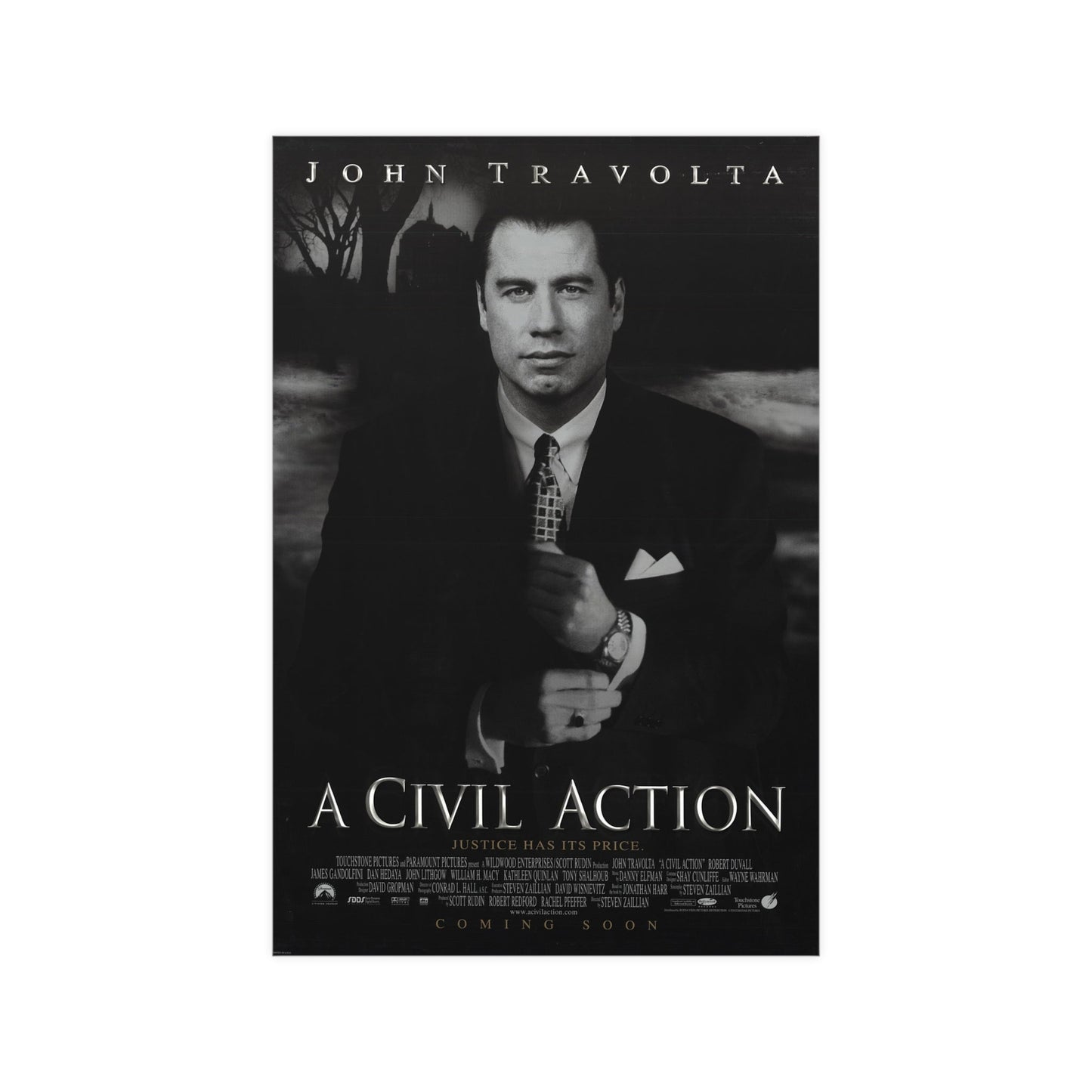 A Civil Action 1998 - Matte Paper Movie Poster-12″ x 18″ (Vertical)-The Sticker Space