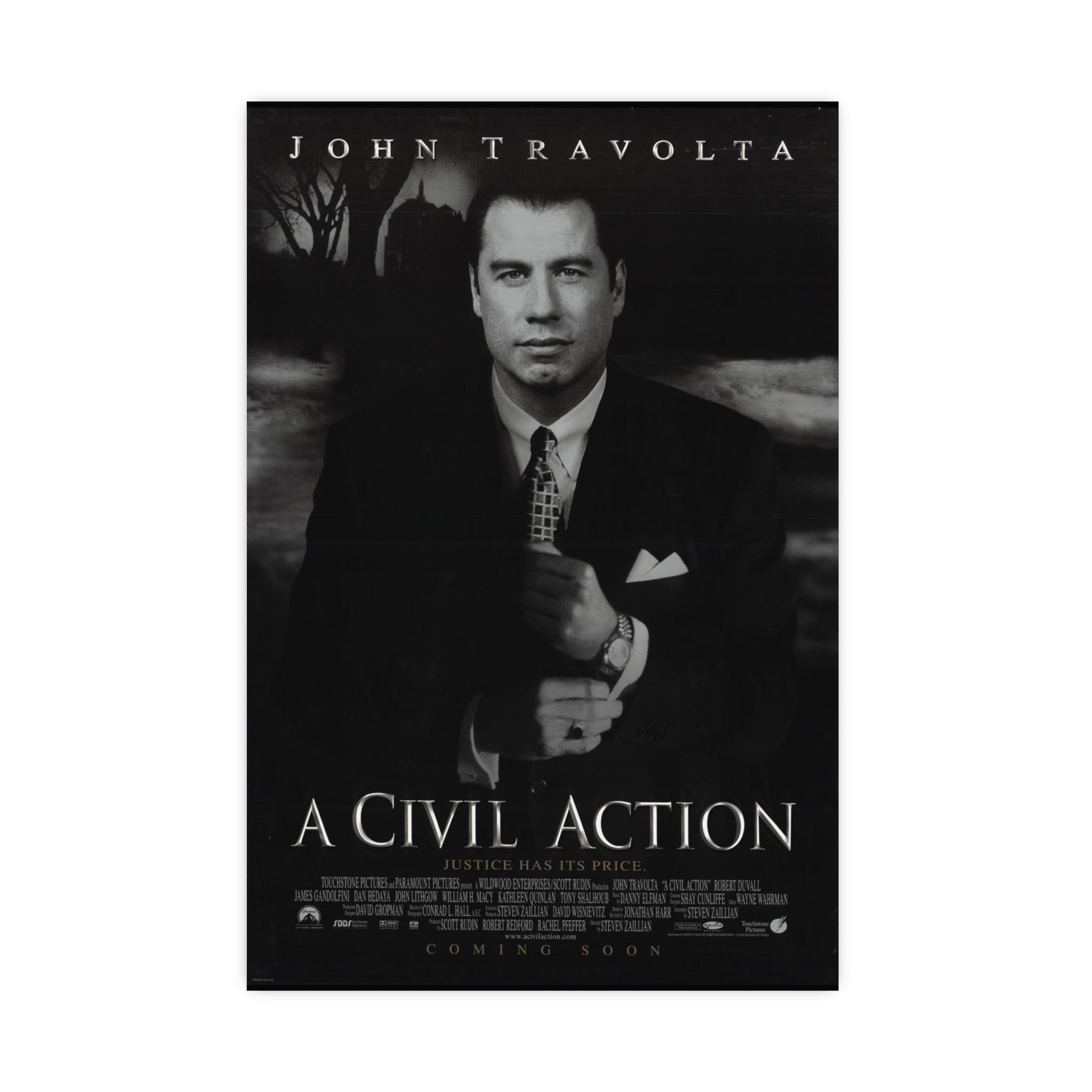A Civil Action 1998 - Matte Paper Movie Poster-20″ x 30″ (Vertical)-The Sticker Space