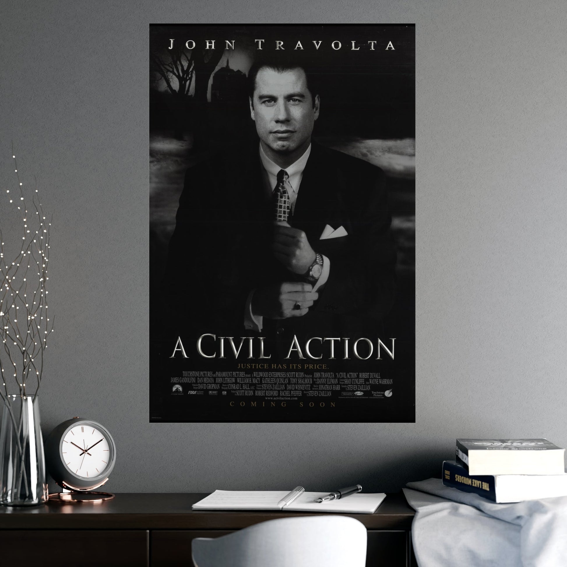 A Civil Action 1998 - Matte Paper Movie Poster-The Sticker Space