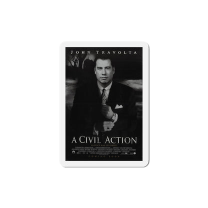 A Civil Action 1998 Movie Poster Die-Cut Magnet-4" x 4"-The Sticker Space