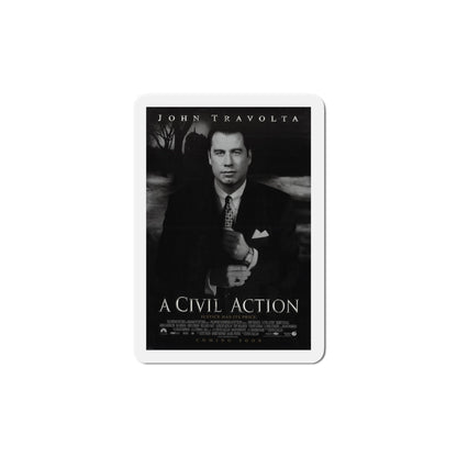 A Civil Action 1998 Movie Poster Die-Cut Magnet-6 × 6"-The Sticker Space