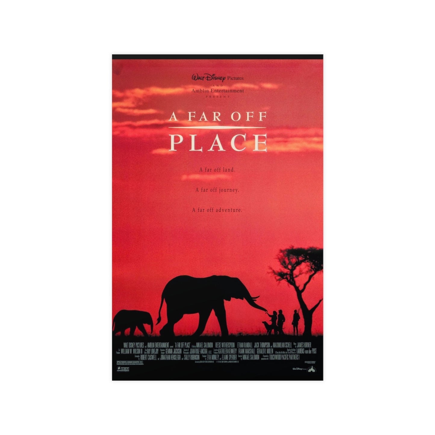 A Far Off Place 1993 - Matte Paper Movie Poster-11″ x 17″ (Vertical)-The Sticker Space