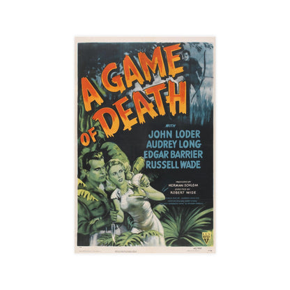 A GAME OF DEATH 1945 - Paper Movie Poster-11″ x 17″ (Vertical)-The Sticker Space