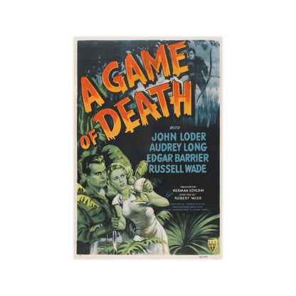 A GAME OF DEATH 1945 - Paper Movie Poster-12″ x 18″ (Vertical)-The Sticker Space