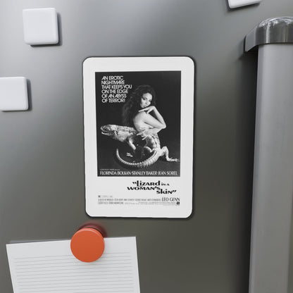 A LIZARD IN A WOMANS SKIN 1971 Movie Poster - Die-Cut Magnet-The Sticker Space