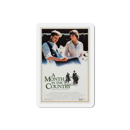 A Month in the Country 1988 Movie Poster Die-Cut Magnet-2" x 2"-The Sticker Space
