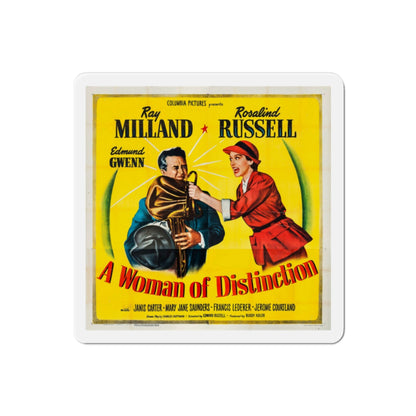 A Woman of Distinction 1950 v2 Movie Poster Die-Cut Magnet-2 Inch-The Sticker Space