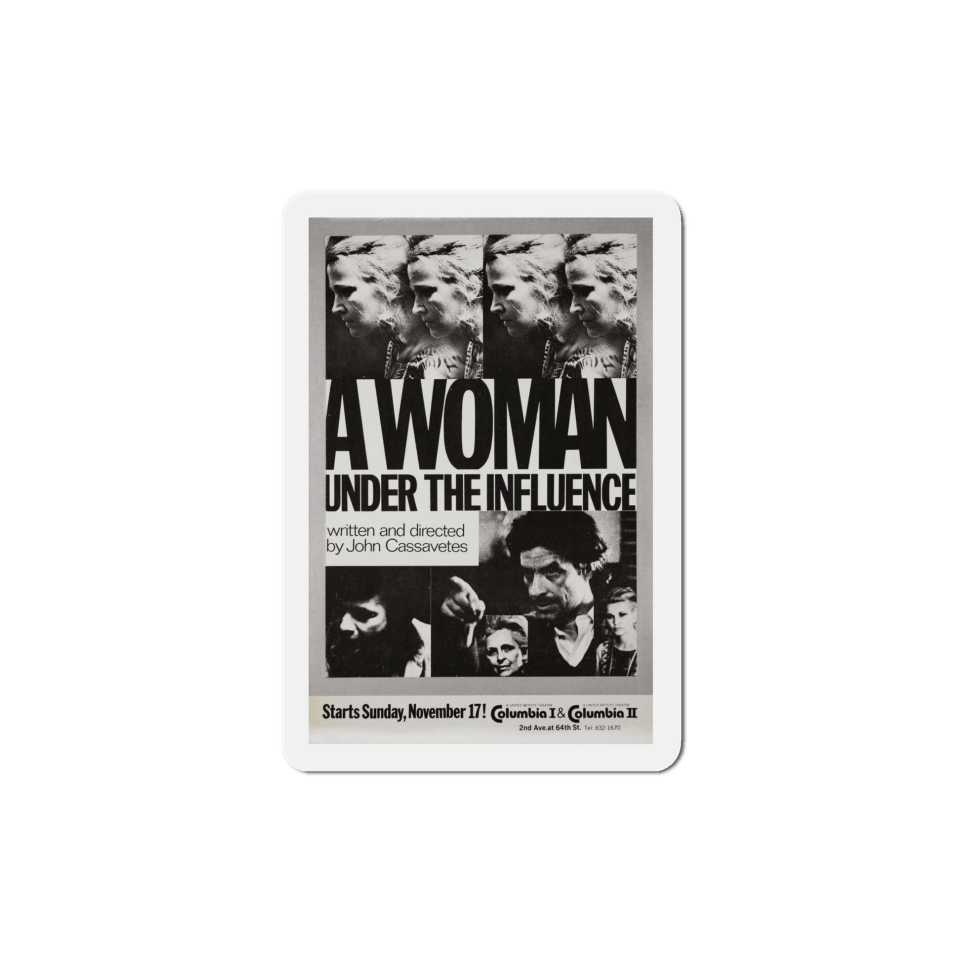 A Woman Under the Influence 1974 Movie Poster Die-Cut Magnet – The Sticker  Space