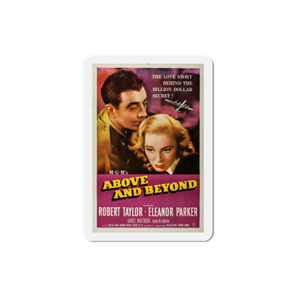 Above and Beyond 1952 Movie Poster Die-Cut Magnet-3 Inch-The Sticker Space