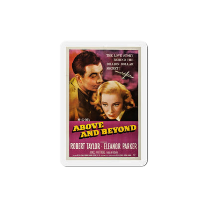 Above and Beyond 1952 Movie Poster Die-Cut Magnet-5 Inch-The Sticker Space