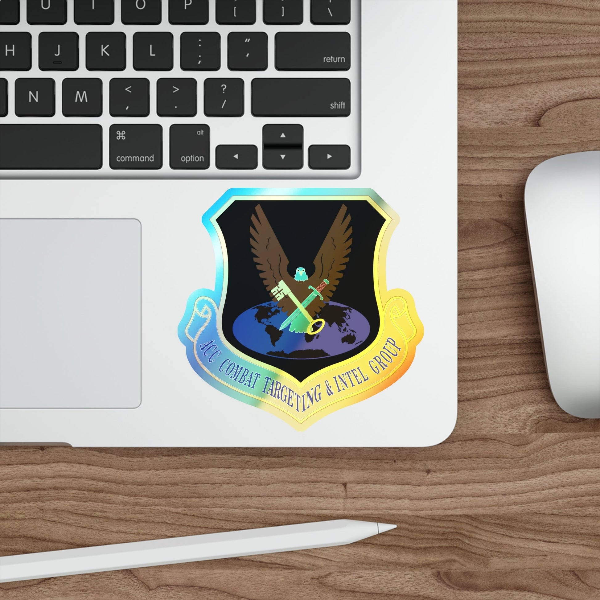 ACC Combat Targeting & Intelligence Group (U.S. Air Force) Holographic STICKER Die-Cut Vinyl Decal-The Sticker Space
