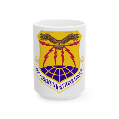 ACC Communications Group (U.S. Air Force) White Coffee Mug-15oz-The Sticker Space