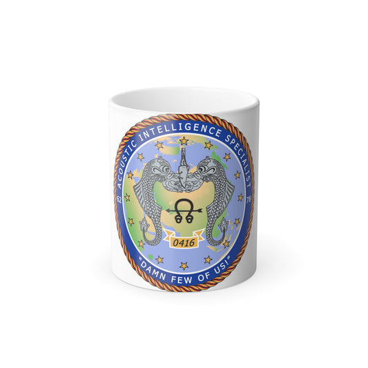 ACINT Specialist Acoustic Intelligence Specialist (U.S. Navy) Color Changing Mug 11oz-11oz-The Sticker Space