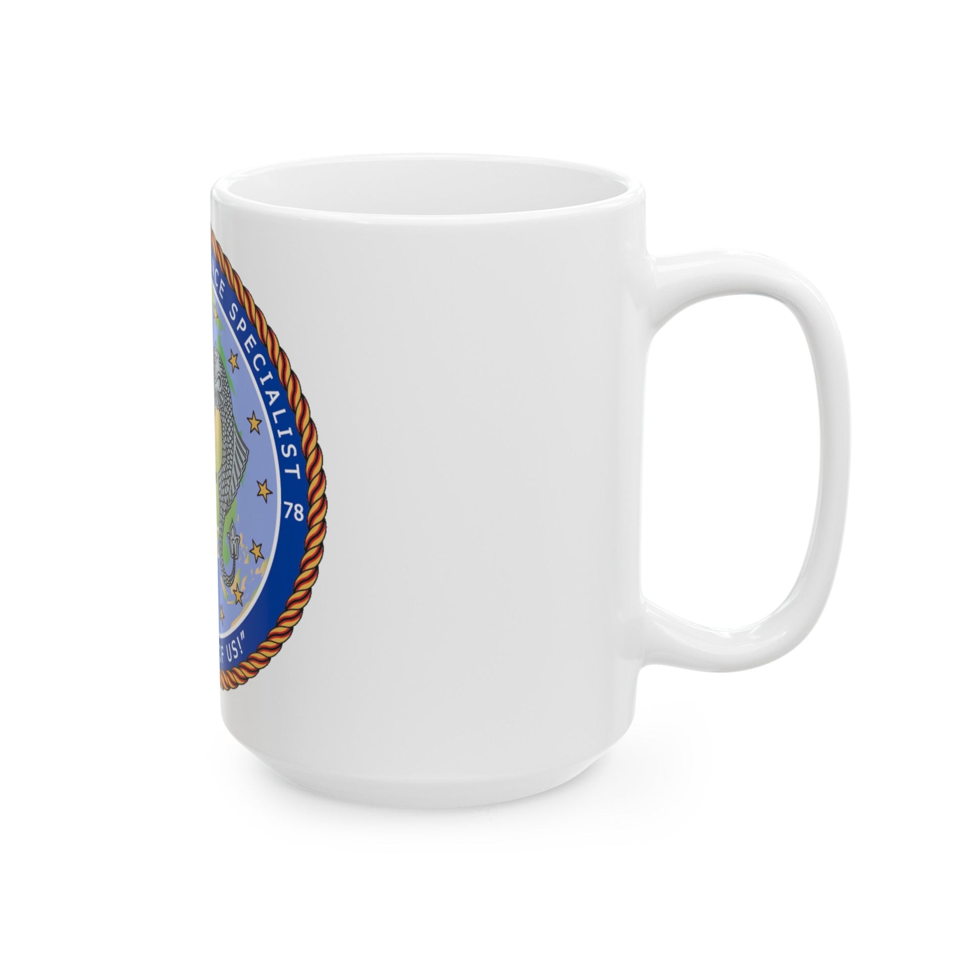 ACINT Specialist Acoustic Intelligence Specialist (U.S. Navy) White Coffee Mug-The Sticker Space