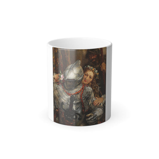 Adolph Menzel (1815-1905) Blindekuh - Gouache on paper 1867 - Color Changing Mug 11oz-11oz-The Sticker Space