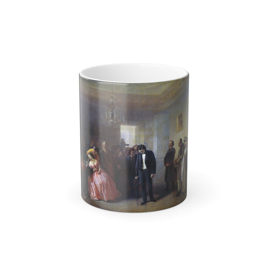 Adrian Markovich Volkov (1827-1873) The Interrupted Betrothal - Color Changing Mug 11oz-11oz-The Sticker Space