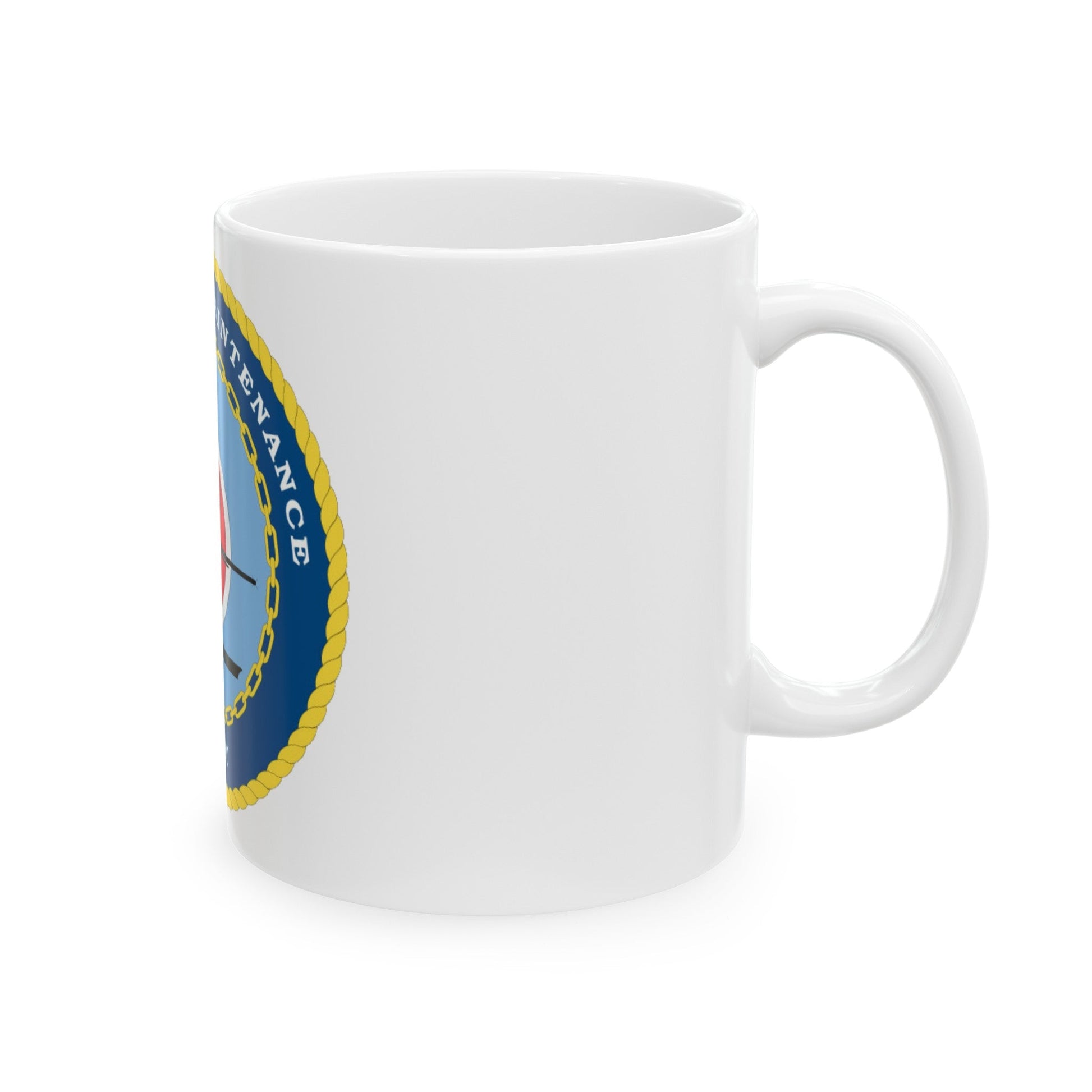 Aerospace Maintenance Duty (U.S. Navy) White Coffee Mug-The Sticker Space