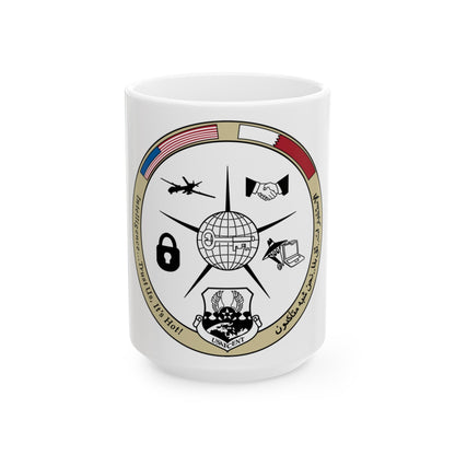 AFCENT Intelligence (U.S. Air Force) White Coffee Mug-15oz-The Sticker Space