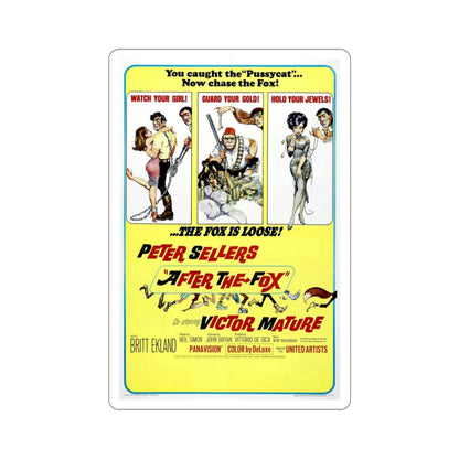 After the Fox 1966 Movie Poster STICKER Vinyl Die-Cut Decal-4 Inch-The Sticker Space