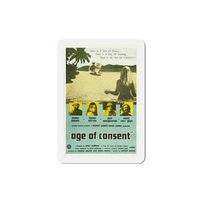 Age of Consent 1969 Movie Poster Die-Cut Magnet-4 Inch-The Sticker Space