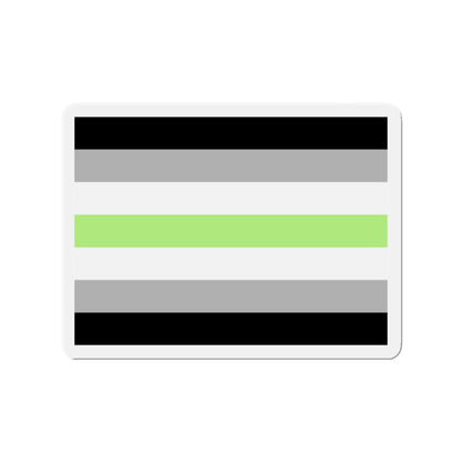 Agender Pride Flag - Die-Cut Magnet-2" x 2"-The Sticker Space