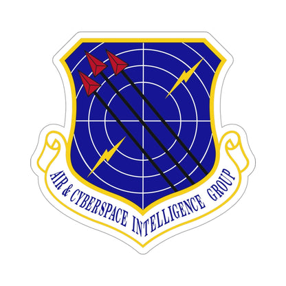 Air & Cyberspace Intelligence Group (U.S. Air Force) STICKER Vinyl Die-Cut Decal-4 Inch-The Sticker Space