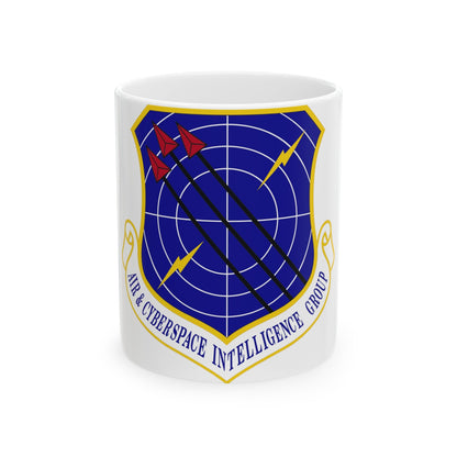 Air & Cyberspace Intelligence Group (U.S. Air Force) White Coffee Mug-11oz-The Sticker Space