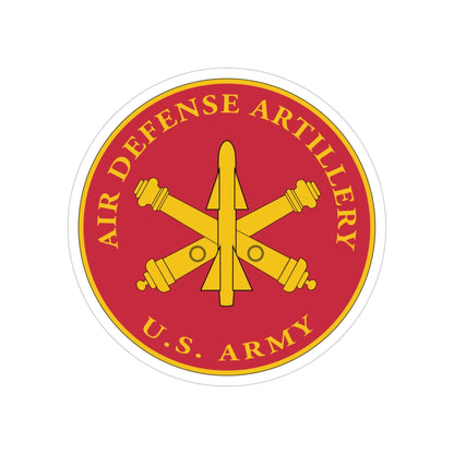 Air Defense Artillery Branch (U.S. Army) Transparent STICKER Die-Cut Vinyl Decal-3 Inch-The Sticker Space