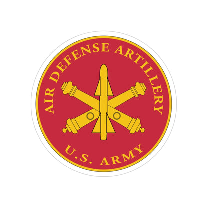Air Defense Artillery Branch (U.S. Army) Transparent STICKER Die-Cut Vinyl Decal-4 Inch-The Sticker Space