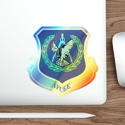 Air Force Center for Engineering and the Environment (U.S. Air Force) Holographic STICKER Die-Cut Vinyl Decal-The Sticker Space