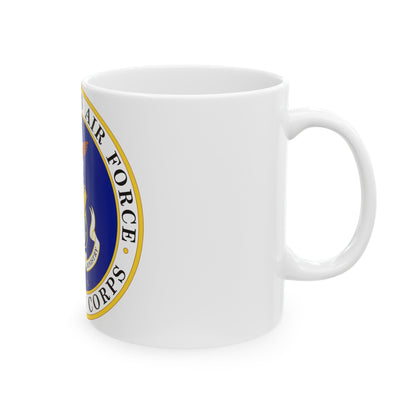Air Force Chaplain Corps (U.S. Air Force) White Coffee Mug-The Sticker Space