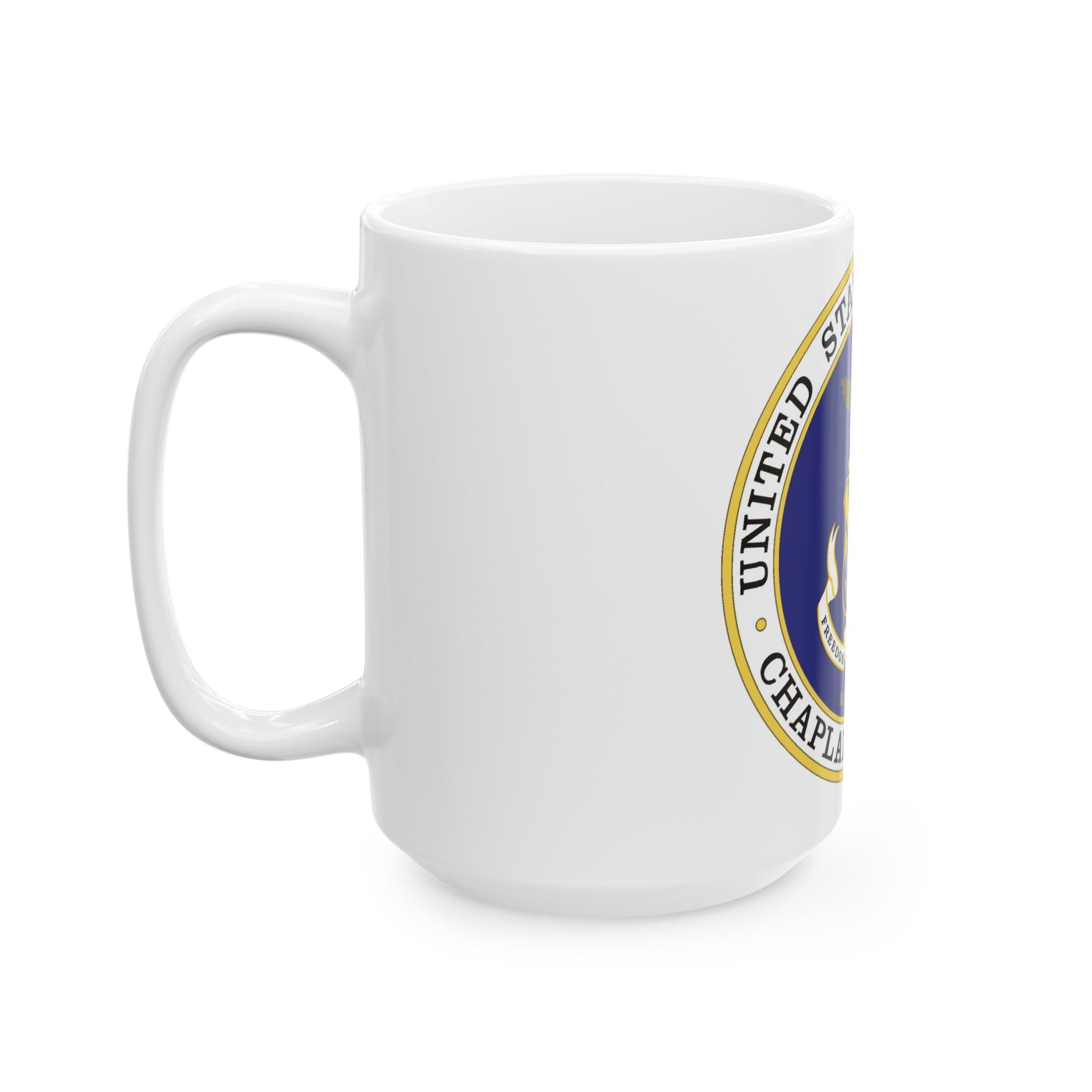 Air Force Chaplain Service (U.S. Air Force) White Coffee Mug-The Sticker Space