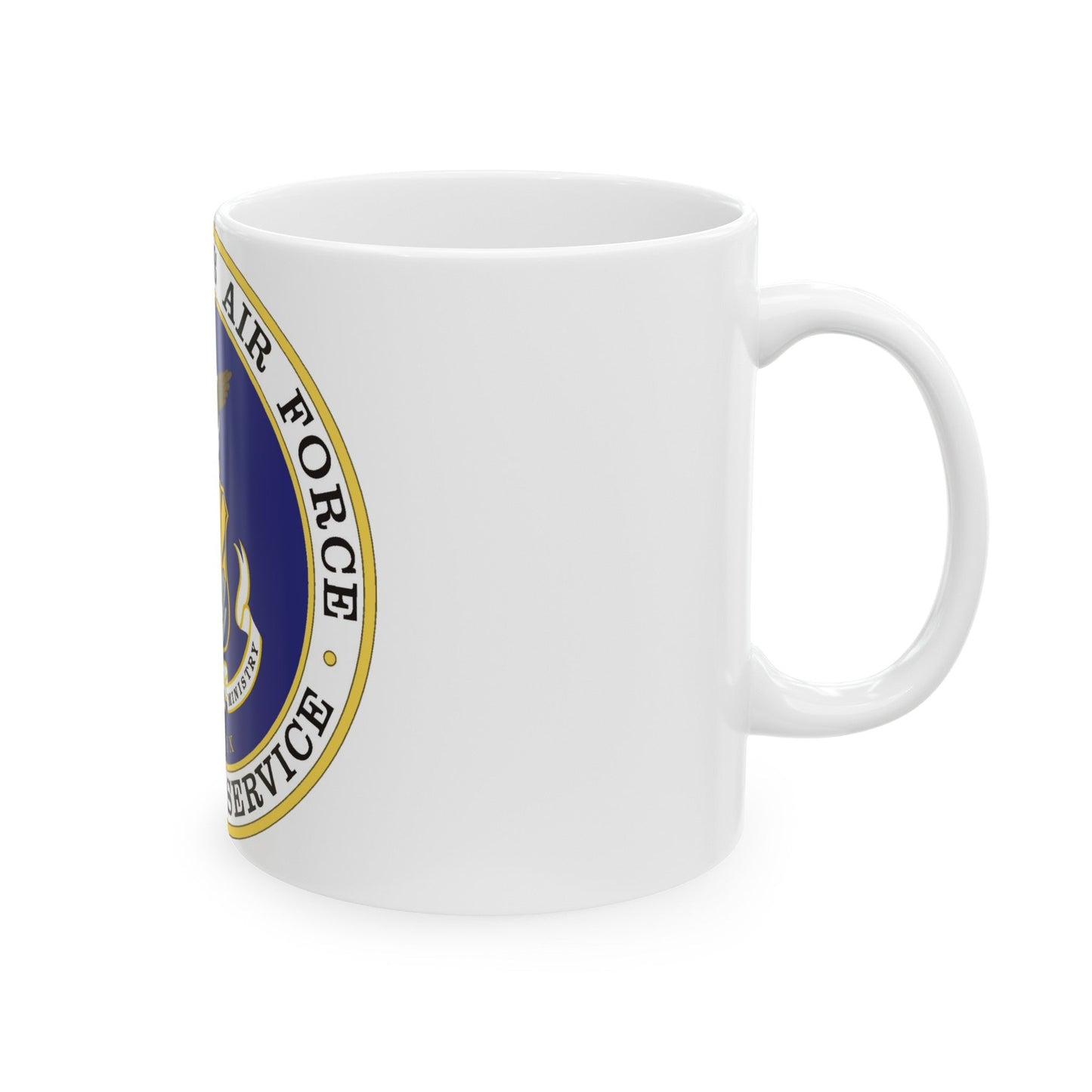 Air Force Chaplain Service (U.S. Air Force) White Coffee Mug-The Sticker Space