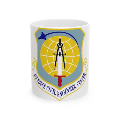Air Force Civil Engineer Center (U.S. Air Force) White Coffee Mug-11oz-The Sticker Space