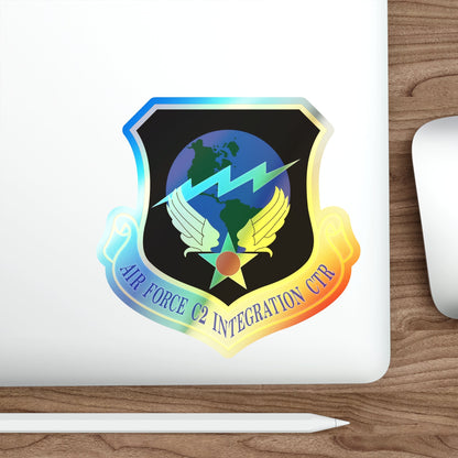 Air Force Command & Control Integration Center (U.S. Air Force) Holographic STICKER Die-Cut Vinyl Decal-The Sticker Space