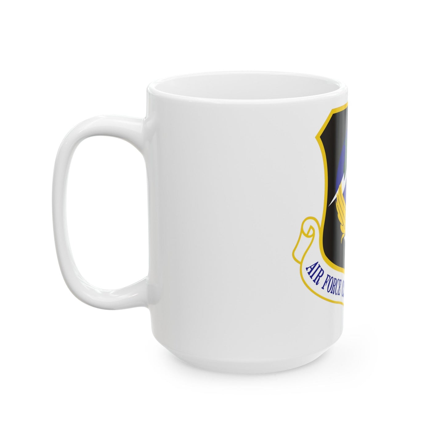 Air Force Command & Control Integration Center (U.S. Air Force) White Coffee Mug-The Sticker Space
